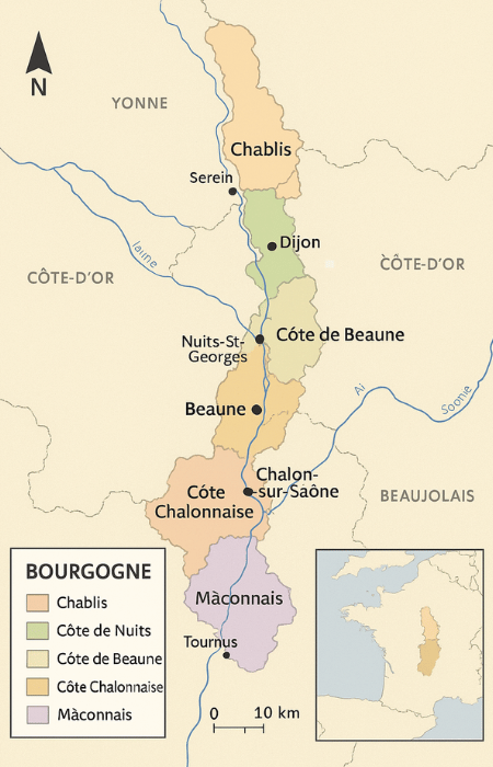Bourgogne vinområde