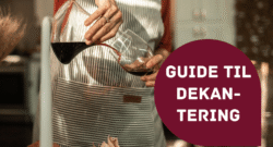 Guide til dekantering
