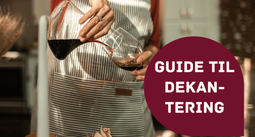 Guide til dekantering